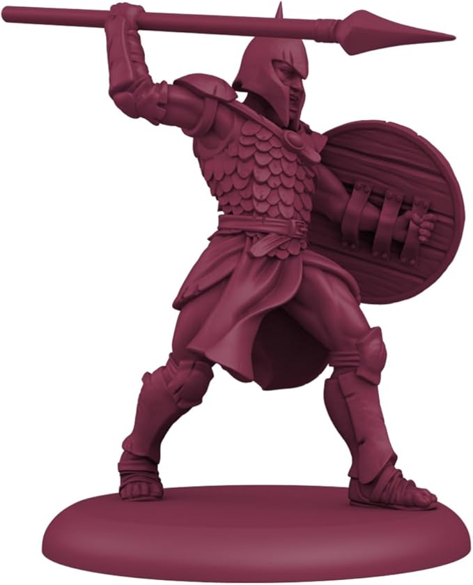 CMON A Song of Ice and Fire Tabletop Miniatures Unsullied Pikemen Unit Box - Elite Soldiers of Discipline and Strength Strategy Game for Adults Ages 14+ 2+ Players 45-60 Minute Playtime Made