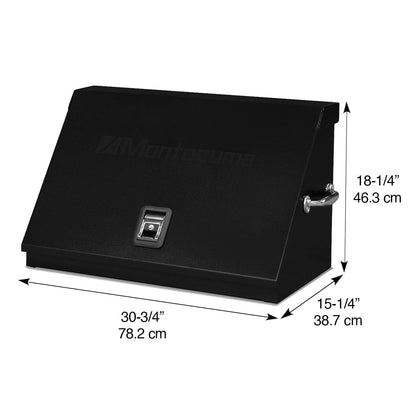 Montezuma – ME300B – 30-Inch Portable TRIANGLE Toolbox – Multi-Tier Design