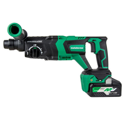 Metabo HPT 36V MultiVolt™ Cordless Rotary Hammer Kit | SDS PLUS | 1-1/8-Inch | D-Handle | Includes 36V - 4.0Ah MultiVolt™ Battery | Reactive Force Control | DH3628DD