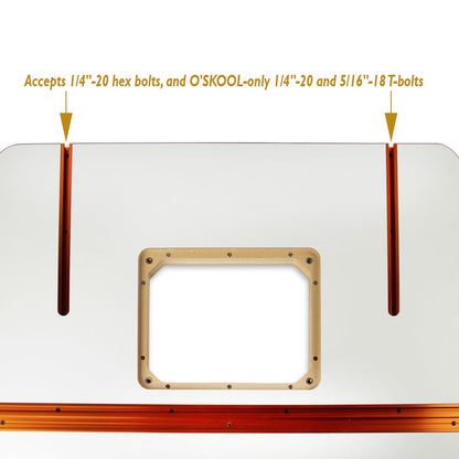 O'SKOOL 32" x 24" MDF Router Table Top, RTS016