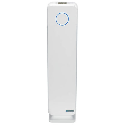 GermGuardian 5-In-1 HEPA Air Purifier for Home, Pet Air Purifier with HEPA Air Filter & UV-C Light, AC4300BPTCA, 743 Sq. Ft., 22'' Tower, Black