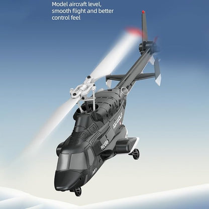 RC ERA A61 RC Helicopter with One-Key Takeoff/Landing 1/52 Scale Air-Wolf Single Rotor 2.4G 4CH Heli Aircraft Altitude Hold Optical Flow Positioning for Adults &amp Hobbyists