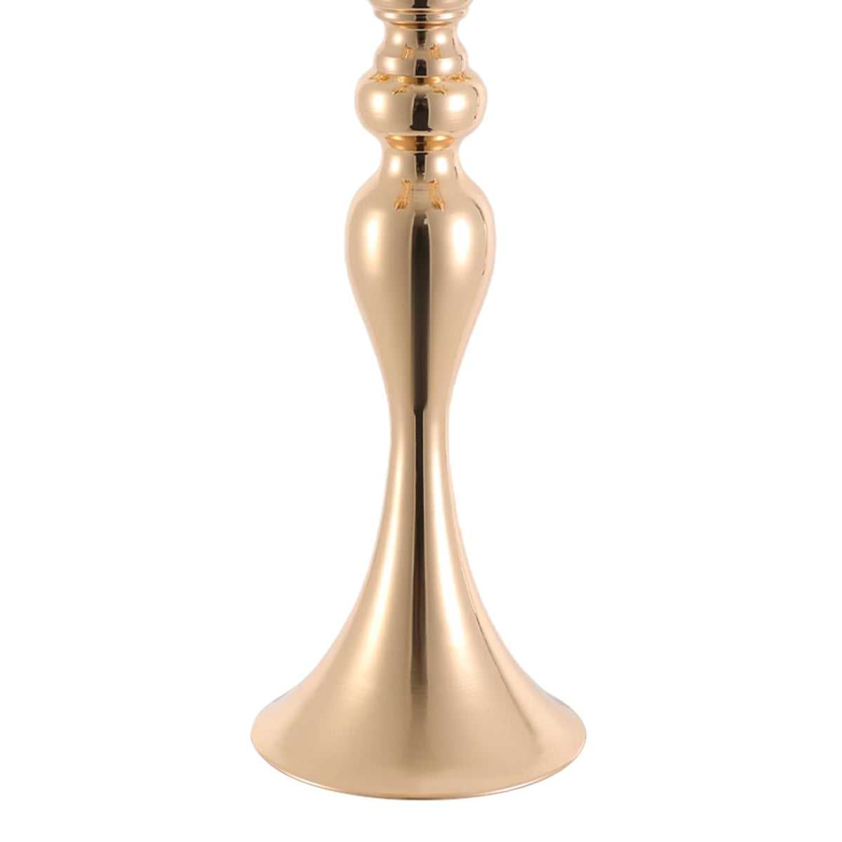 2Pcs 5 Arm Candelabra Candle Holder Luxury Gold Candlestick Holder Crystal Candelabra Centerpieces for Tables Elegant Candelabra Stand Holders for Home Wedding Party Anniversary Dining Room, Gold