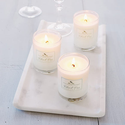 Soap & Paper Factory Roland Pine Votive Trio Gift Set - 3 x 2.4 oz Votive Soy Candles
