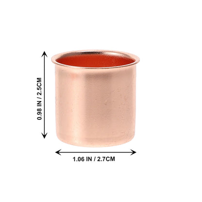 SUPVOX 10pcs Mini Metal Candle Holders Set Electroplated Candle Cups for Party Decor and Dinner Table Centerpiece for Romantic Home Decoration
