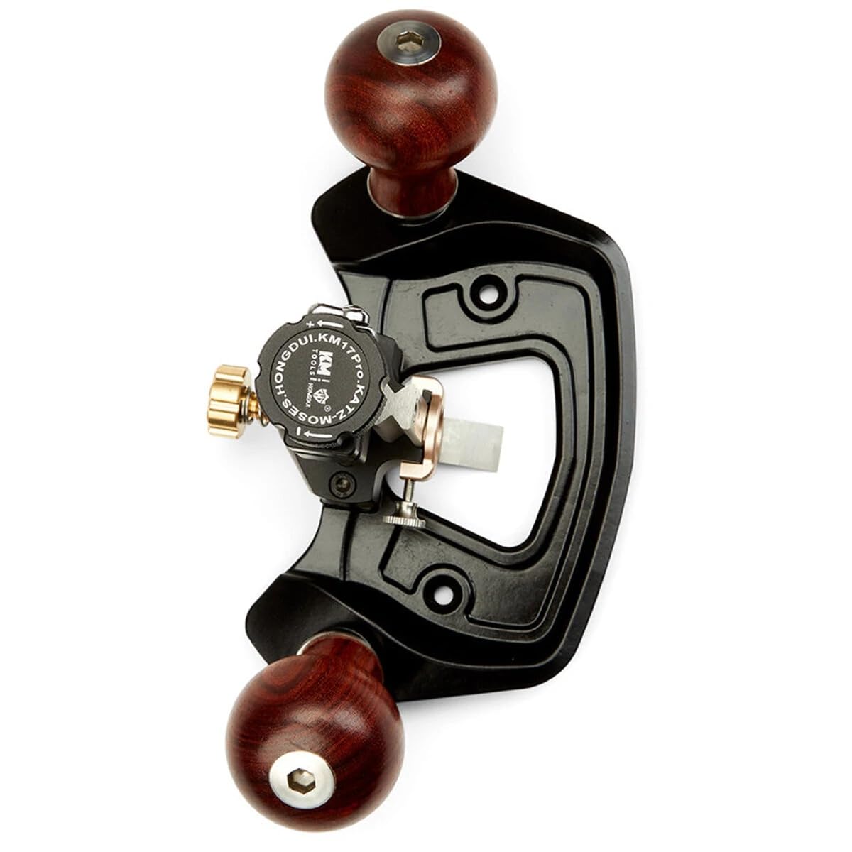 HONGDUI Router Plane Handheld Woodworking Tool Quick Adjust Depth with Depth Stop Woodworking Router Plane for Cutting Grooves Mortise Tuning Joinery
