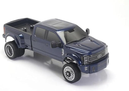 Helidirect CEN Racing 1/10 RC Crawler - F-450 SD KG1 Wheel Edition 4WD RTR Truck All-Terrain Water-Proof Axial SCX10 for RC Hobbyists Blue Galaxy