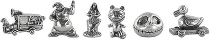 Monopoly Disney Nightmare Before Christmas Board Game | Collectible Monopoly Tim Burton Nightmare Before Christmas Movie | Collectible Monopoly Tokens