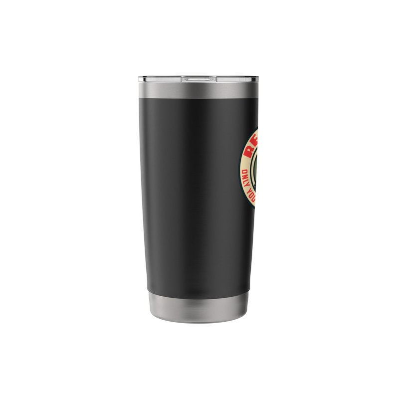 Remember Only You Vintage Smokey Bear Seal Retro Stainless Steel Insulated Tumbler