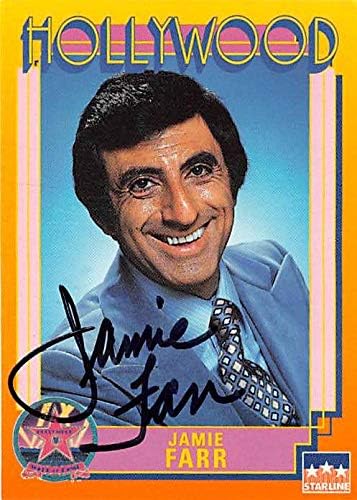 Sports Memorabilia Autograph Warehouse 377592 Jamie Farr Autographed Trading Card - 1991 Hollywood Walk of Fame-82