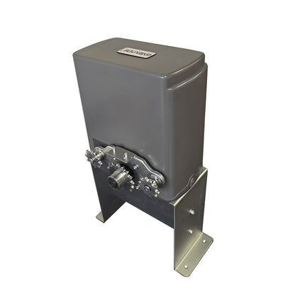 GATEXPERT Sliding Automatic Gate Operator Kit with 2 Remote Controls Slide Gates up to 1200 pounds and 40ft Long Chain Driven Gate Motor (SGO06-GREY)
