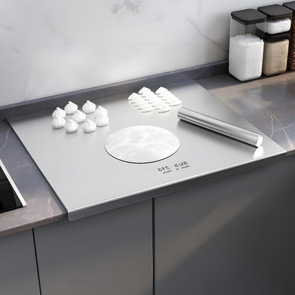 Stainless Steel Cutting Board,Cutting Boards for Kitchen,Chopping Board,Large Cutting Board for Chopping Meat,Vegetables,Fruits,Cheese (27.56 * 22.83in)