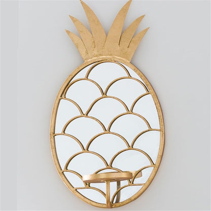 Candlestick Holders Living Room Candlestick Wall Decoration Light Luxury Iron Pineapple Candle Holder Candle Holders