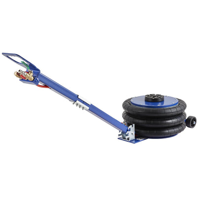 VEVOR Air Jack, 5 Ton/11000 lbs Triple Bag Air Jack, Airbag Jack with Six Steel Pipes, Lift up to 18.5 inch/470 mm, 3-5 s Fast Lifting Pneumatic Jack, with Adjustable Handle for Car, Garage, Repair