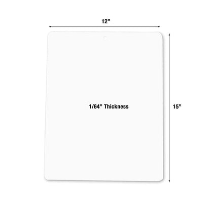 Kitchen Cutting Board | Flexible Chopping Mats | Food Safety | Hanging Hole for Easy Drying |12x15” Size | Set of 20