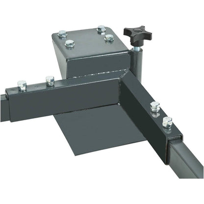 Shop Fox D2057A Adjustable Mobile Base, Small Charcoal Grey