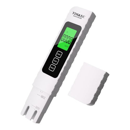 Cxjesin 4 in 1 Digital Water Tester for Drinking Water - Accurate and Reliable TDS EC & Temperature(°C/°F) Meter - 0-9999 ppm - for Drinking Water, Aquarium, Hydroponics, Pool, Etc
