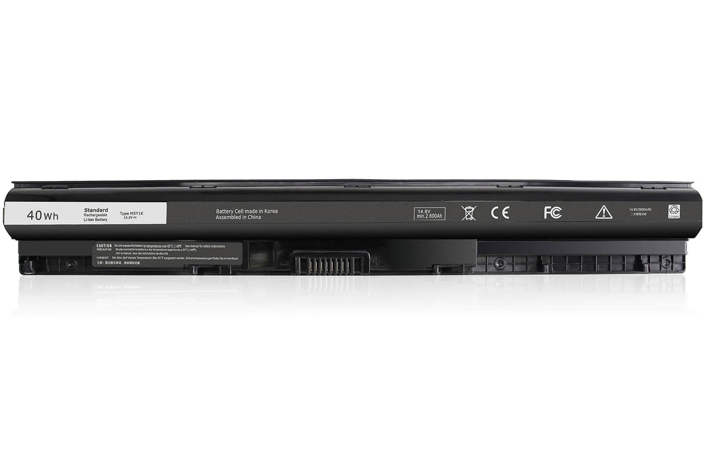 40WH M5Y1K 14.8V Battery for Dell Inspiron 14 15 17 5000 3000 Series 5559 5558 3551 3451 3558 i3558 3567 5755 5756 5458 5759 5758 5759 GXVJ3 453-BBBQ WKRJ2 VN3N0 HD4J0 991XP P63F P47F P51F P52F P64G