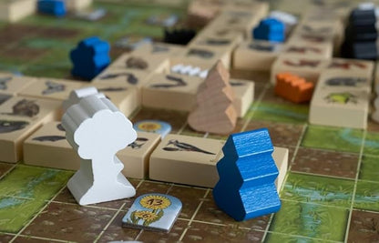 Capstone Games: Renature Strategy Board Game Transform The Polluted Valley Into a Thriving Ecosystem Easy to Follow Rules Ages 14 and Up