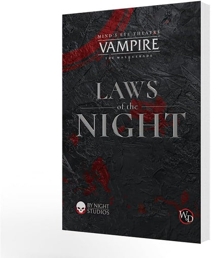Renegade Game Studios Vampire: The Masquerade LARP Laws of The Night - Live Action Roleplaying Game Core Rulebook for Ages 18+