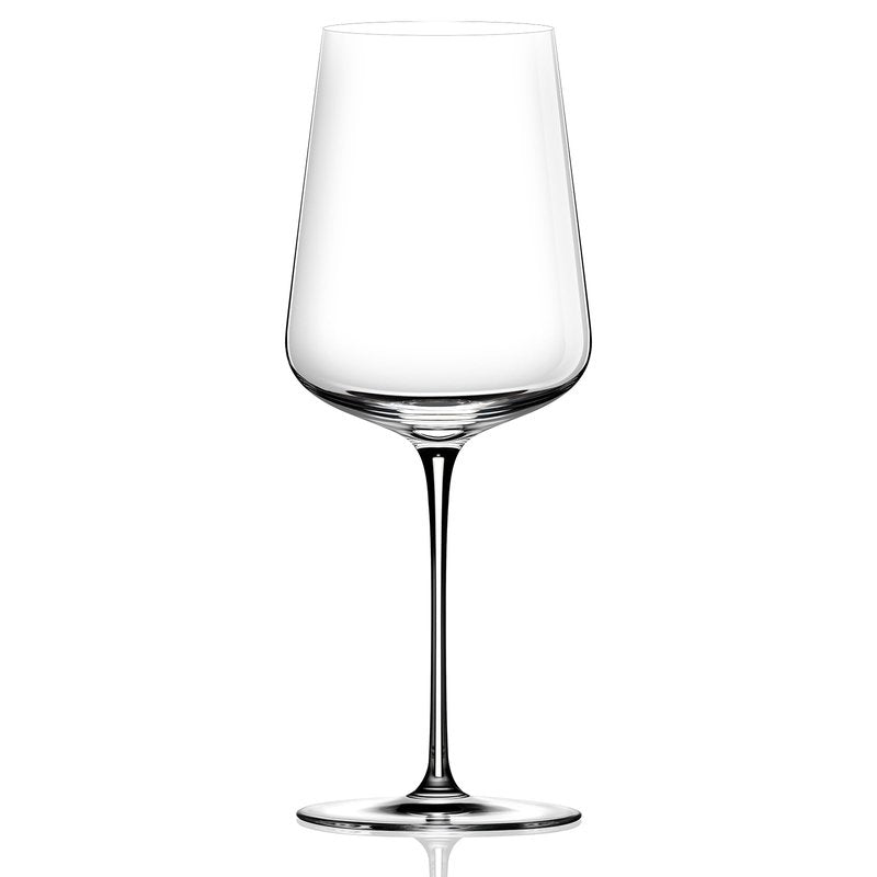LUNA & MANTHA Red Wine Glasses Set of 1, 15 oz Exquisite Hand Blown Crystal Wine Glasses