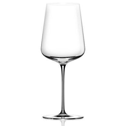 LUNA & MANTHA Red Wine Glasses Set of 1, 15 oz Exquisite Hand Blown Crystal Wine Glasses