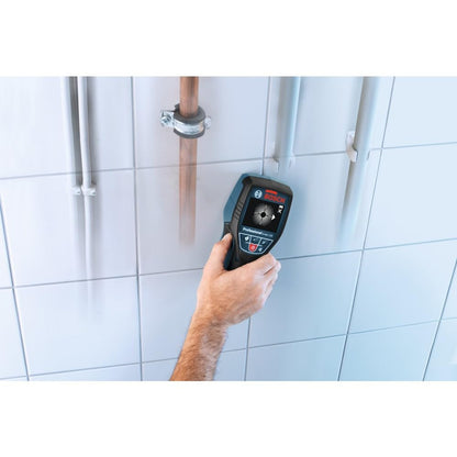 BOSCH D-TECT120 Professional Wall Scanner and Floor Radar, Multi-Material Stud Finder for Wood, Metal, and Live Wire Detection (Includes Battery and Charger)