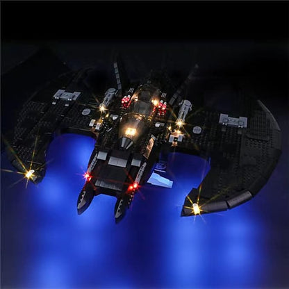 LED Light Kit Compatible with Lego 1989 Batwing - Lighting Set for 76161 Building Model (Model Set Not Included)