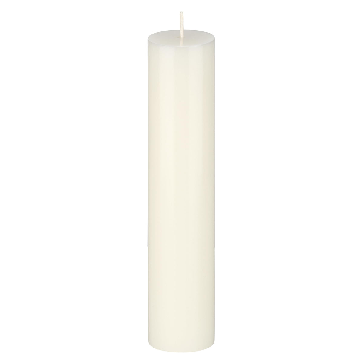 Mega Candles 1 pc Unscented Solid Off White Pillar Candles, Hand Poured Premium Wax Candle 2 Inch x 9 Inch, Home Décor, Spas, Weddings, Occasions, Party, Centerpieces, Holidays, Vigils, Prayers