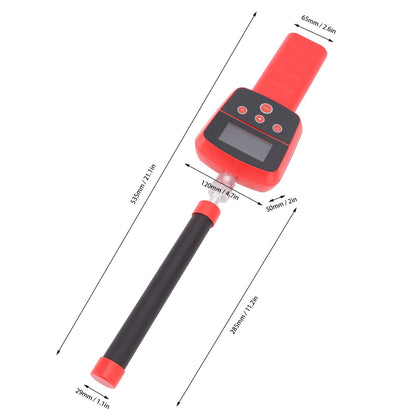Pongnas 512Hz Underground Pipe Locator with LED Display Water for Pipeline Blockage Detection Cable Pipe Tracing
