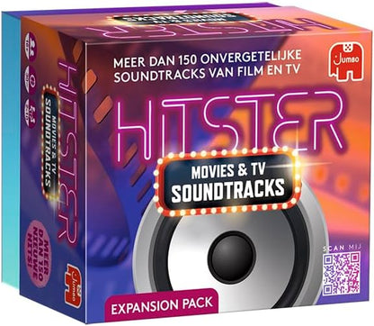 Hitster Movies &amp TV Soundtracks Expansion Set Party Game Music Game Action Game