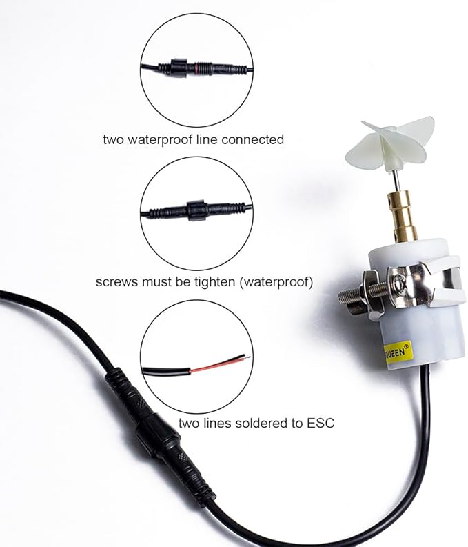 DIY Underwater ROV Robot 15M Wires Long for Viewing Underwater Environment