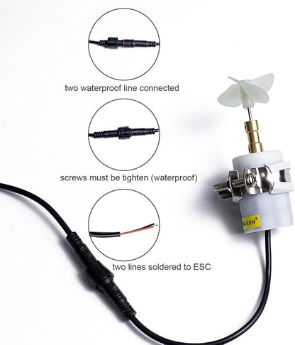 DIY Underwater ROV Robot 15M Wires Long for Viewing Underwater Environment