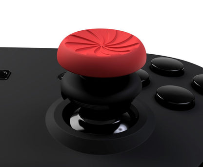 KontrolFreek FPS Freek Inferno for Nintendo Switch Pro Controller | Performance Thumbsticks | 2 High-Rise Concave | Red