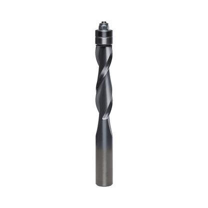 Freud 1/2" Flush Trim Upcut Spiral Router Bit with Tico Hi-Density Carbide for Maximum Performance - Ideal for Heavy Duty Trimming, 1/2" Diameter, 1/2" Shank, 2" Carbide Height, 24,000 RPM - 75-509