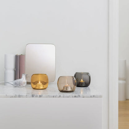Iittala Tea Light Holder, Grey, Standard