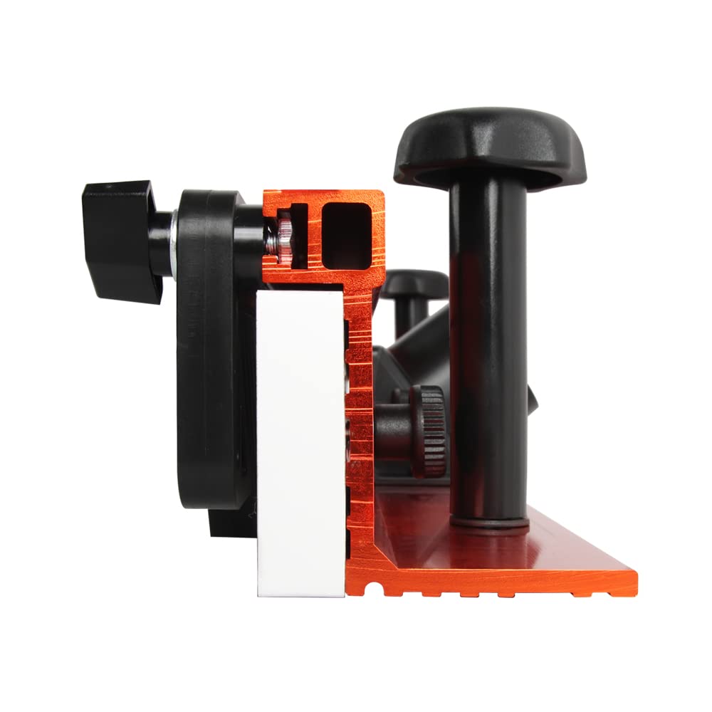 O'SKOOL 32 Inches Long Router Table Fence System with Feather Board, Bit Guard, Adjustable Stop and Dust Port