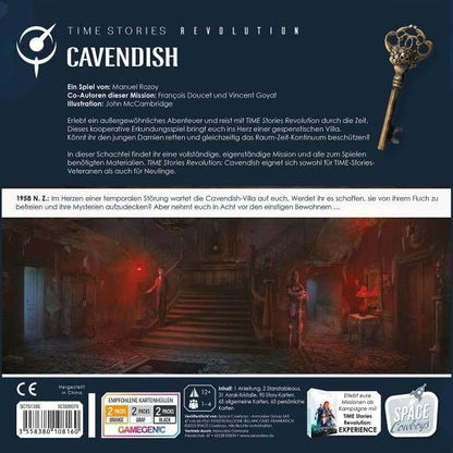TIME Stories Revolution Cavendish Board Game - A Time-Bending Mystery Adventure Game Cooperative Strategy Game for Kids &amp Adults Ages 12+ 1-4 Players 90 Min Playtime Made by Space Cowboys