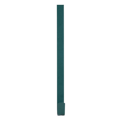 Sattiyrch 12" Wreath Hanger for Front Door,Steel Over The Door Hanger Hook,Wreath Door Hanger (Green,2)