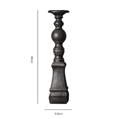XILIN-1987 Candle Holderss Nordic Retro Candlestick Living Room Table Candlestick Home Wine Cabinet Study Supplies Decorative Candlestick