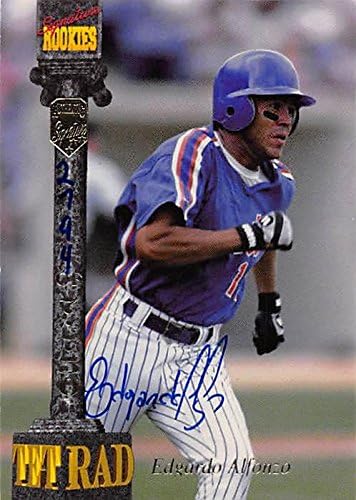 Sports Memorabilia Autograph Warehouse 248790 Edgardo Alfonzo Autographed Baseball Card - New York Mets 1994 Signature Rookies