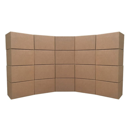 UBMOVE Medium Moving Boxes 18"L x 14"W x 12"H 20-Pack Corrugated Cardboard Box for Shipping, Mailing, Packing, Packaging and Storage