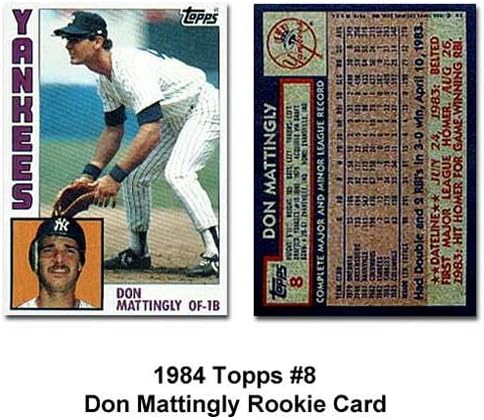 Topps 1984 Don Mattingly Rookie Card
