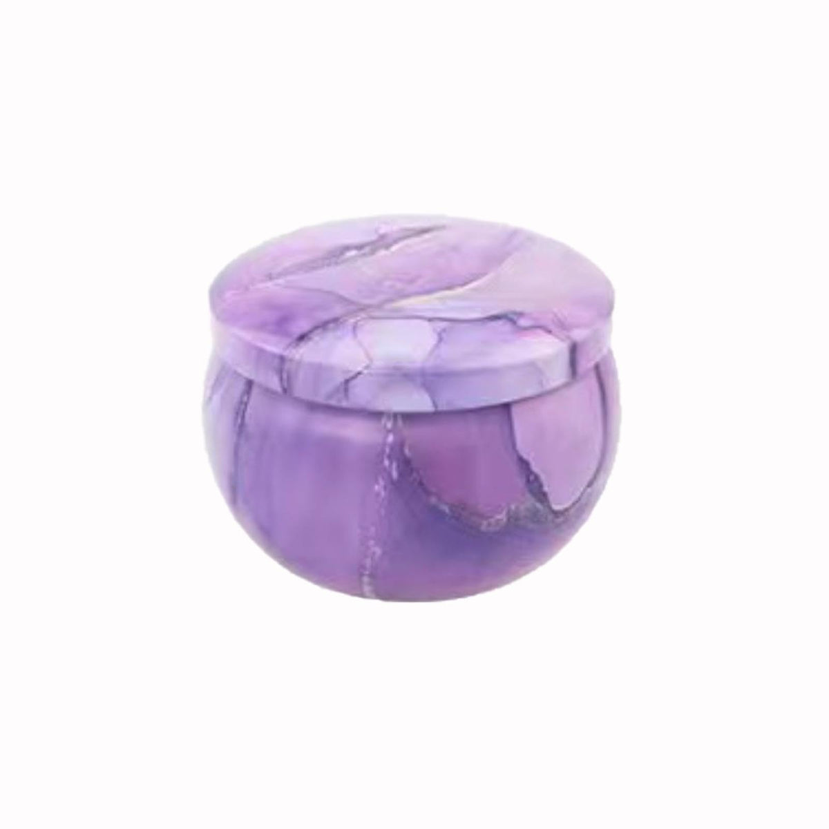 FWJUNHUYC Scented candle tin can drum metal packaging tinplate gift candy scented candle set tin box