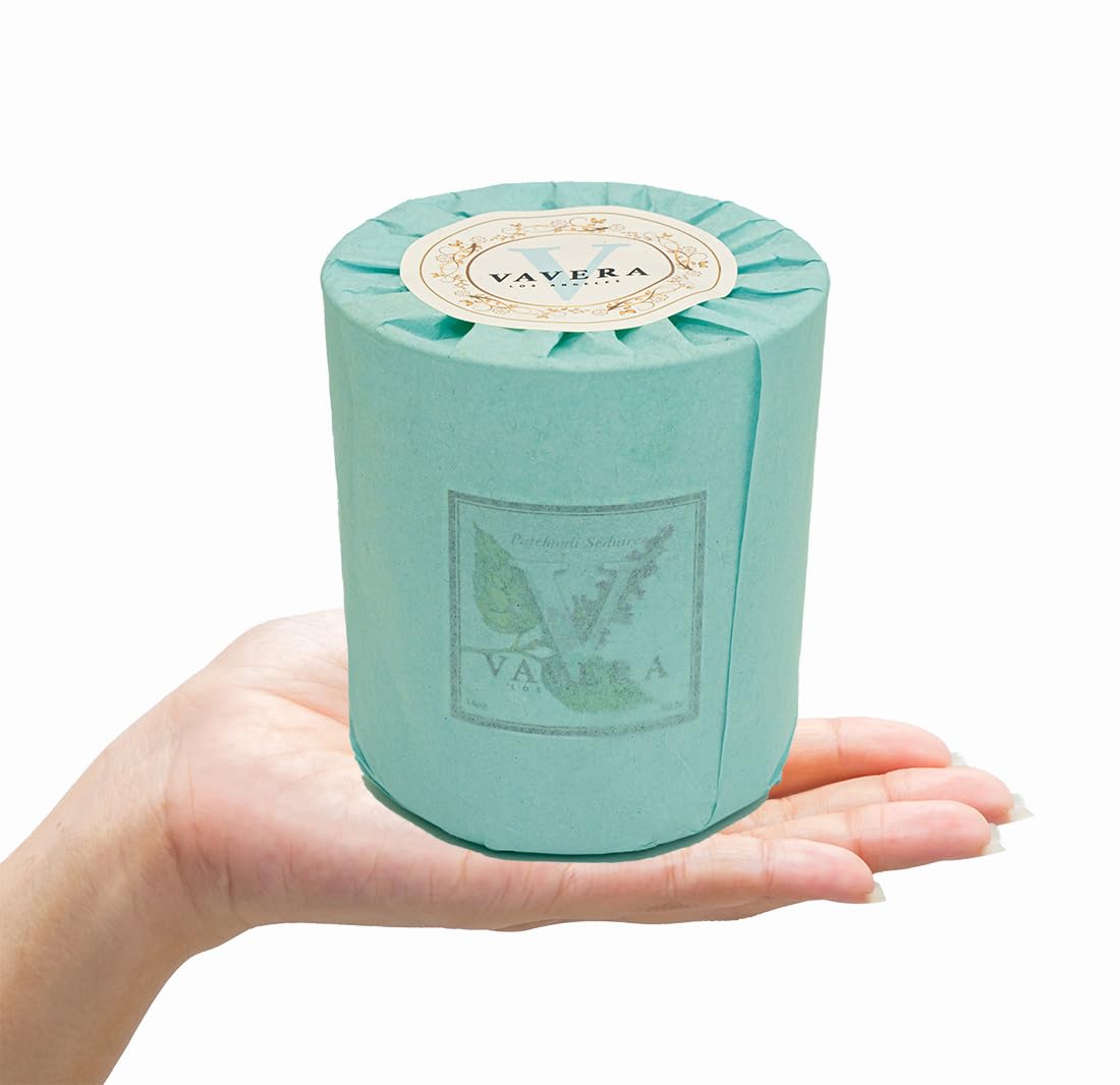VAVERA Gardenia Candle. Wood Wick Candles that Crackle, 14oz Matt White Candle Jar, Consummate Gardenia Lover's Delight. Soy, Vegan, Non Toxic Luxury Home Decor. Hand-Crafted in USA.