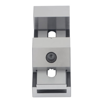 findmall 3 X 7 Inch Tool Makers Accuracy Screwless Vise Accuracy Grinding Screwless Mini Insert Vise Toolmaker Steel for Surface Grinding and Milling