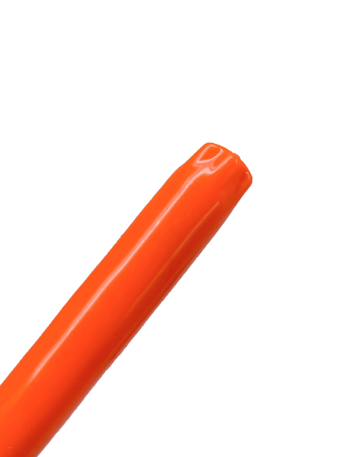 D'light Online Elegant Unscented 12" Orange Taper Candles Premium Quality Hand-Dipped Tapered Candles, Dripless and Smokeless - Set of 12 Individually Wrapped (12 Inch, Orange)