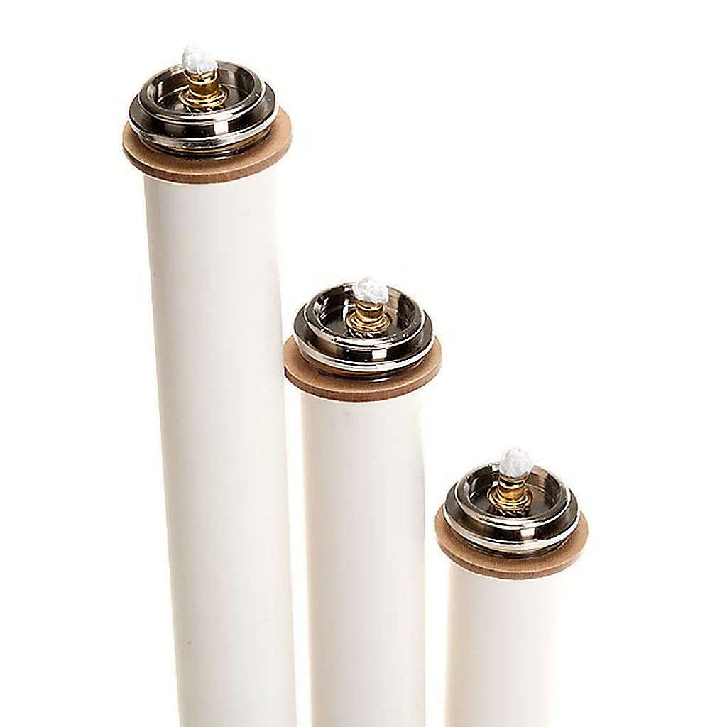 Holyart Liquid Candle with refillable Container, 2.5 cm diam., 25 cm (9.85 inc.)