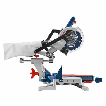 BOSCH GCM18V-07SN PROFACTOR™ 18V 7-1/4 In. Single-Bevel Slide Miter Saw - Mobile, Cordless Solution, 3-3/4 In. Nested Crown Cutting, 8-1/4 In. Crosscut Capacity (Bare Tool)