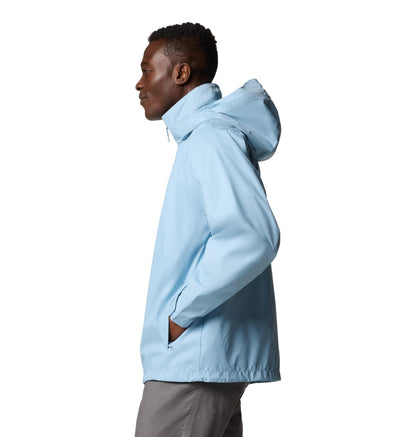 Columbia Men's Glennaker Lake II Rain Jacket, Ripple Blue, Small